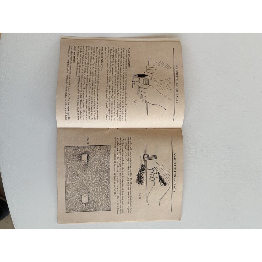 Vintage 1956 Gilbert Fun With Electricity and Magnetism Manual of Instructions - Picture 3 of 4